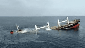 Search for survivors after Houthis sink second Red Sea cargo ship in a week