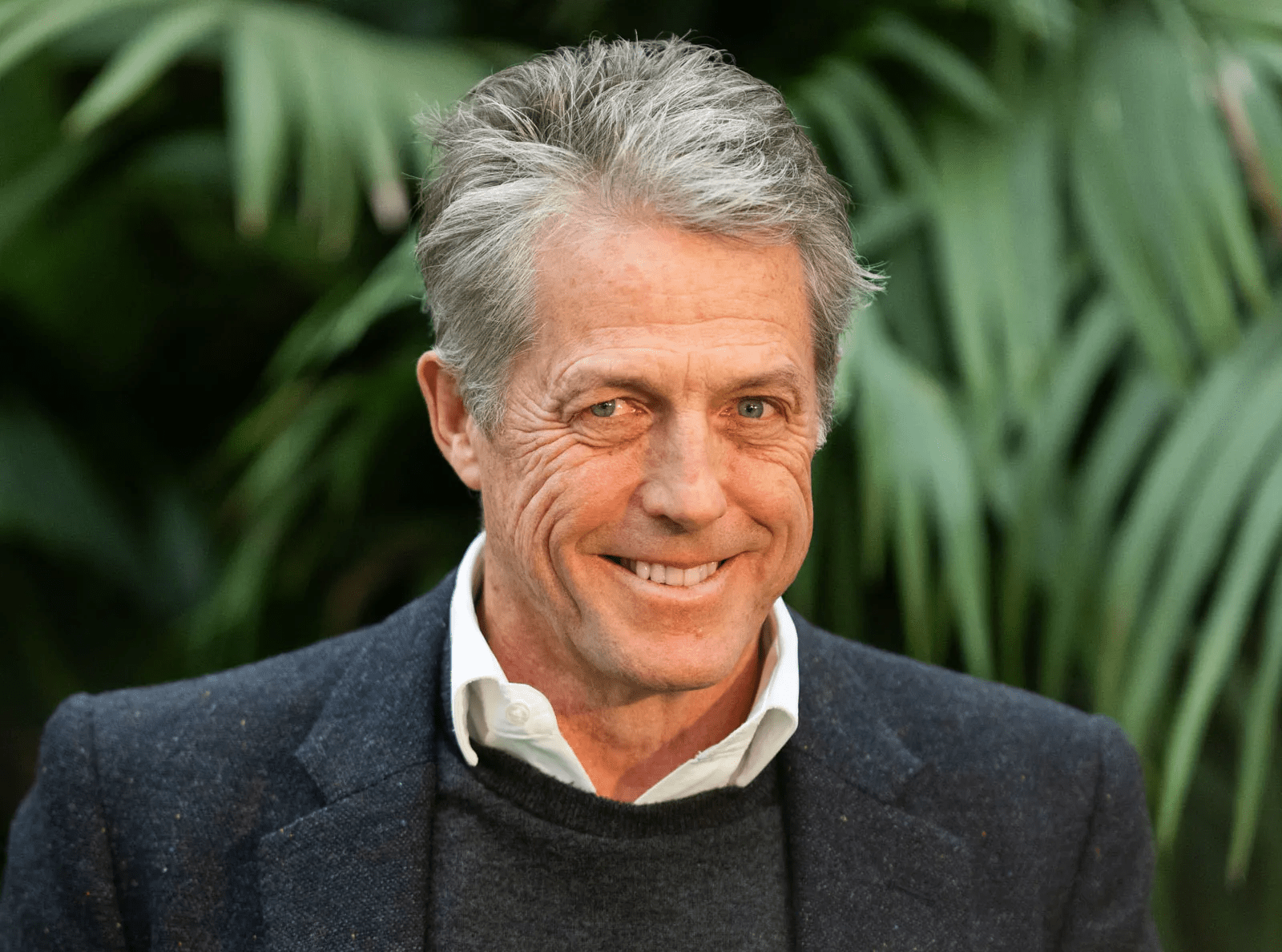 Hugh Grant Seemingly Falls Asleep at Wimbledon